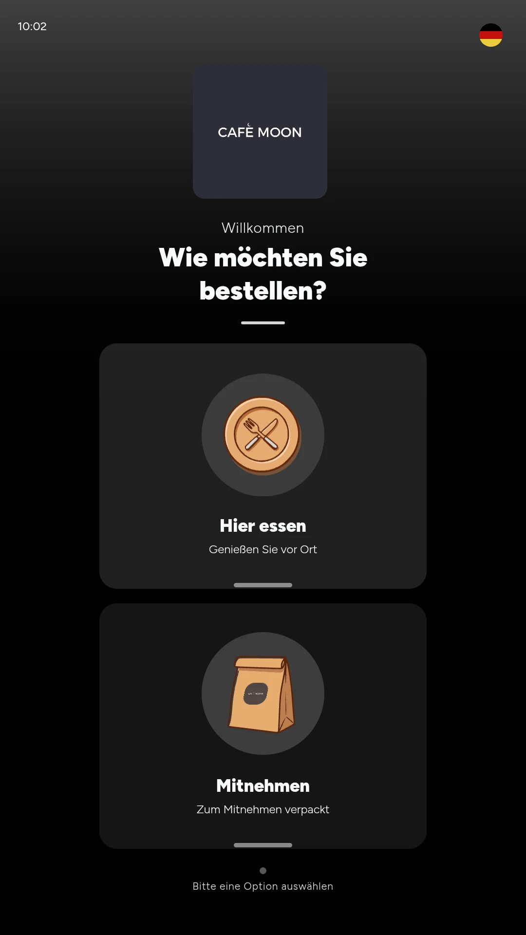 Startbildschirm